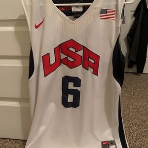 USA Lebron James Men's Basketball Jersey